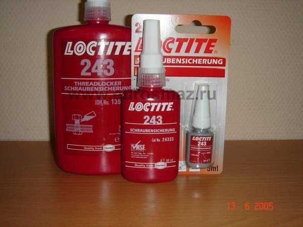 Клей Loctite 243 Объем 250мл Купить