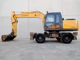 Hyundai Robex 170 W-7A-колесный экскаватор