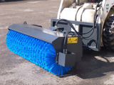 Щетка подметальная поворотная, Дорожная щетка для мини-погрузчика