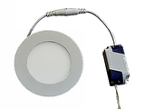 LEDcraft Downlight Серый Круглый 120*120*13 7 Ватт Холодный белый