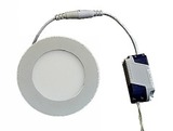 LEDcraft Downlight Серый Круглый 120*120*13 7 Ватт Теплый белый