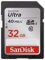 Карта памяти Sandisk Ultra SDHC Class 10 UHS-I 40MB/s 32GB 1 000 руб.