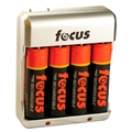 Зарядное устройство AA/AAA Focus FC-4AACH Ni-MH +4хAA 3000MAH 1.25V 4ш