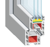 Створка "Exprof ProWin 58 мм"