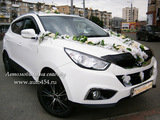 Белый кроссовер Hyundai ix35 на заказ