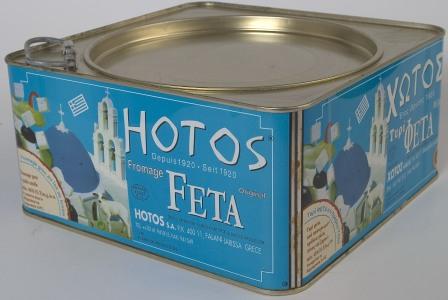 Греческий сыр (овечье/ козье молоко) «Hotos»