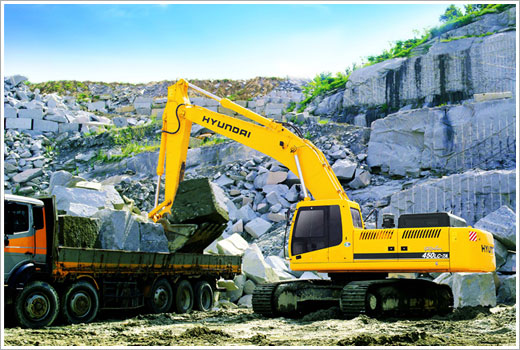 Гусеничные экскаваторы Hyundai R450LC-7