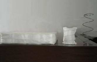 кокосовая койра, скрепленная латексом