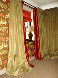 Дизайн и пошив штор, ламбрекенов, покрывал,  декоративных подушек и др