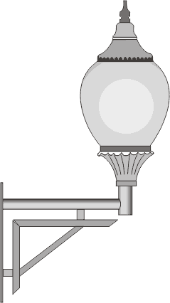 Стальные кронштейны для уличного освещения