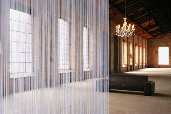 Веревочные шторы