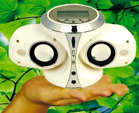 Переносной беспроводной мини музыкальный центр ОПТ