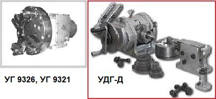 Автоматические головки УГ 9326, УГ 9321, делительные головки УДГ