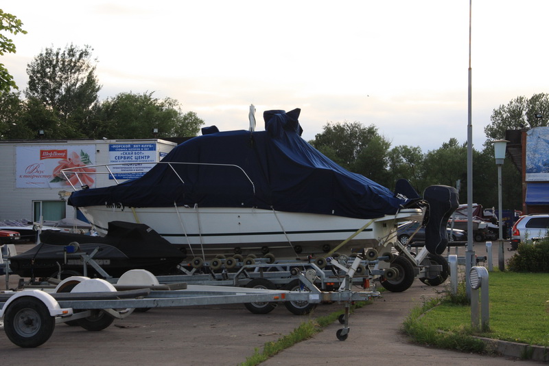 Тенты и чехлы для Лодки Малютка в городе Ижевск | На Волне