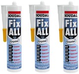 Клей герметик Soudal Fix All Crystal Кристально прозрачный