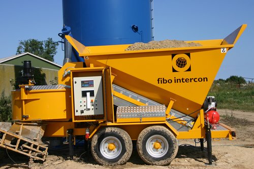 Мобильный бетонный завод B15-1200.