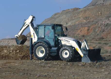 Terex 860 SX  Экскаватор-погрузчик