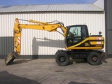 Колесный экскаватор JCB 130 W