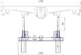 Позиция разборки сборки рам тележек