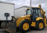 Komatsu WB97S-5 2007 года, Экскаватор-погрузчик Komatsu WB97S-5 2007