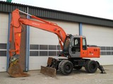 Колесный экскаватор Hitachi ZX130W