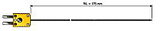 Термодатчик -50 +1000 °C B & B Ø 1,5 mm, NL 175 mm