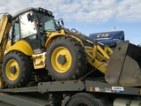 New Holland LB115B, Экскаватор-погрузчик New Holland LB115B, Трактор