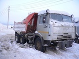 Дорожная машина ЭД-405А на базе самосвала КАМАЗ – 55111, б.у., Чебокса