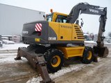 Volvo EW160B- колесный экскаватор