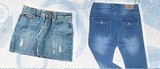 Слаксы, джинсы омтом из Китая
